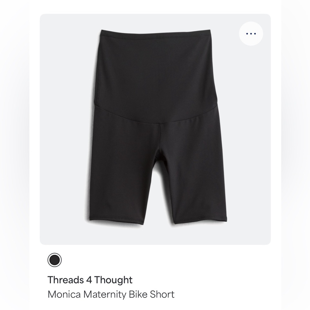Threads 4 Thought Monica Maternity Bike shorts medium